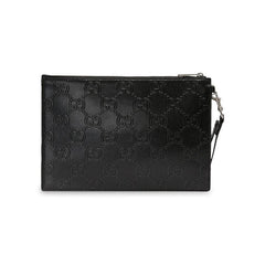 Gucci GG Embossed Pouch Black