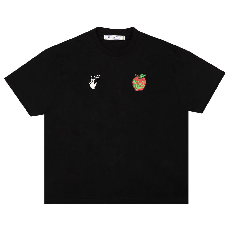 Off-White Apple Over T-Shirt Black/Red