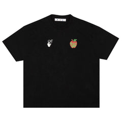 Off-White Apple Over T-Shirt Black/Red