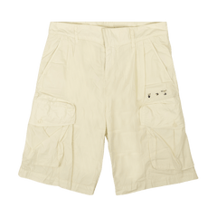 Off-White Logo Utility Shorts White