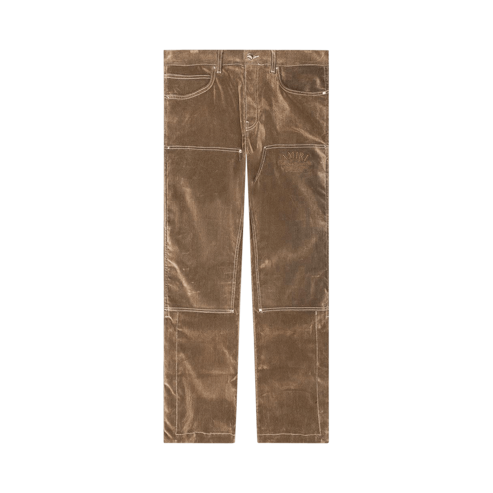 Amiri Flocked Carpenter Tan