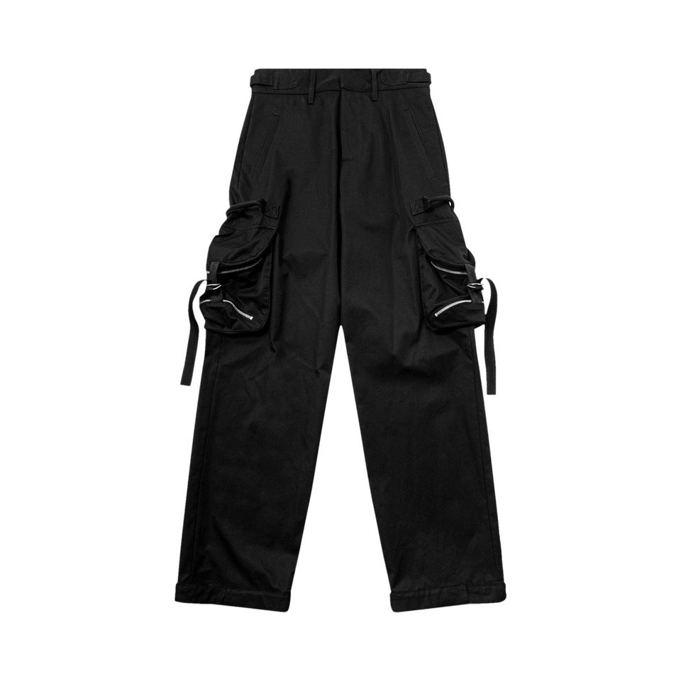 Off-White Zip Cot Cargo Pant Black