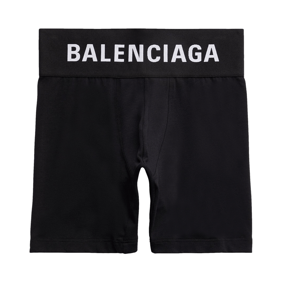 Balenciaga Men's Midway Boxer Briefs Black