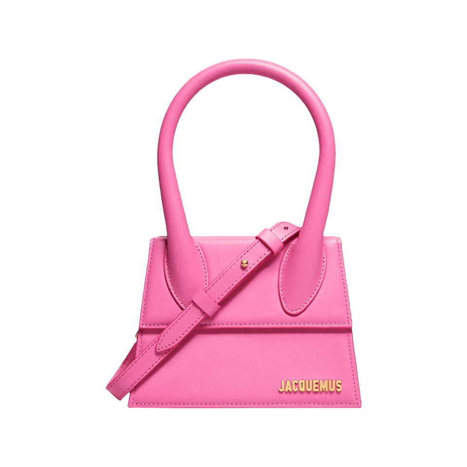Jacquemus Le Chiquito Moyen Neon Pink