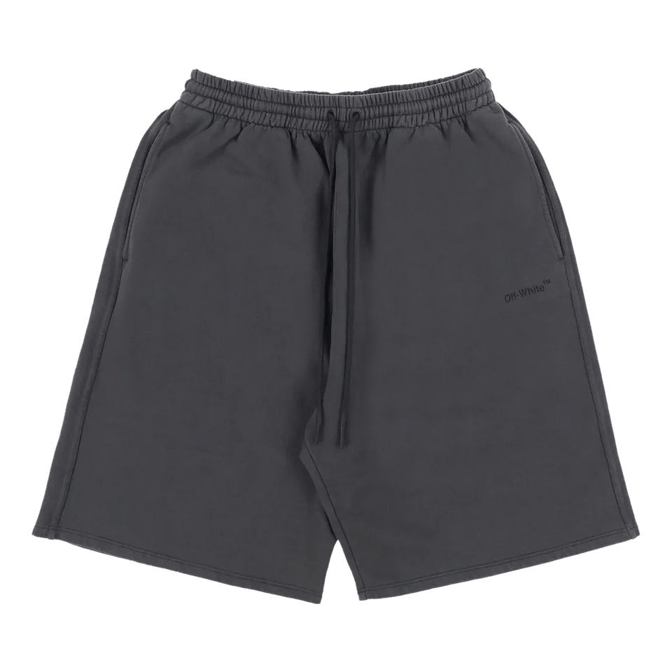 Off-White Diag Stripe Shorts Black