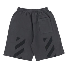 Off-White Diag Stripe Shorts Black