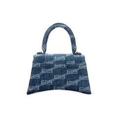 Balenciaga Hourglass Small Handbag Blue