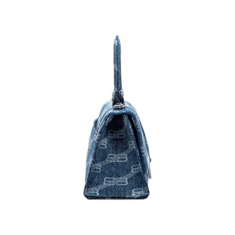Balenciaga Hourglass Small Handbag Blue