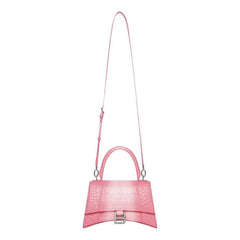 Balenciaga Hourglass Small Handbag Sweet Pink