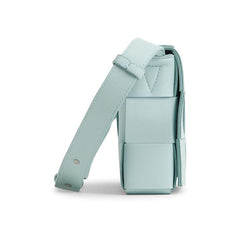 Bottega Veneta Padded Cassette Bag Teal Washed/Silver