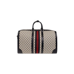 Gucci Savoy Large Duffle Bag Beige/Blue