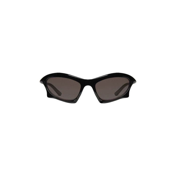 Balenciaga Bat Rectangle Sunglasses Black/Grey