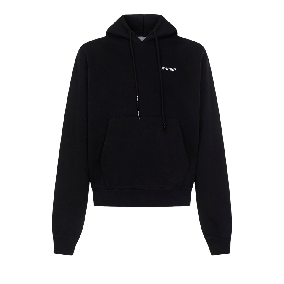 Off-White Caravaggio Crowning Over Hoodie Black/White