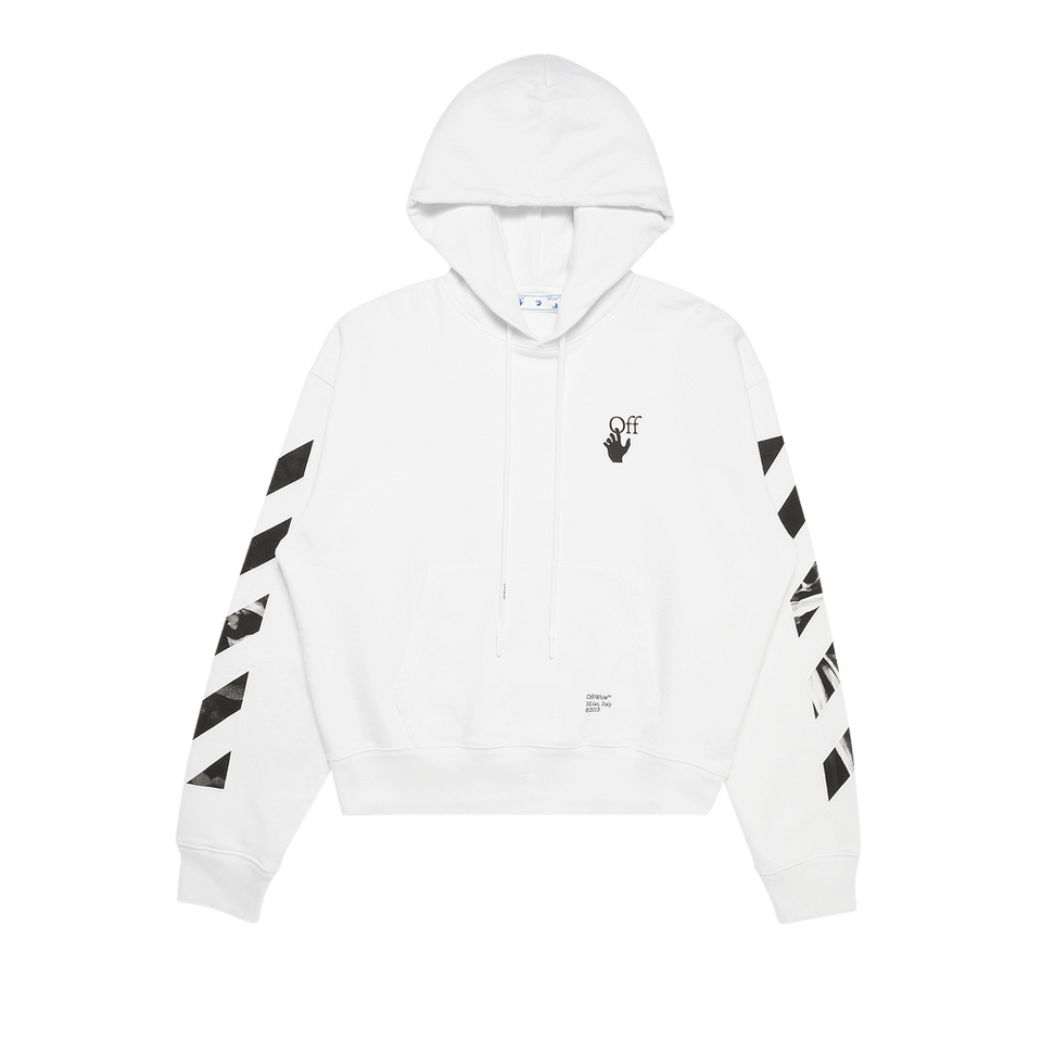 Off-White Carav Arrow Over Hoodie White/Black