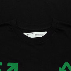 Off-White Universal Key Shorts-Sleeve Over T-Shirt Black/Mint