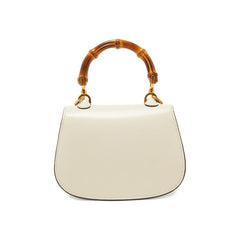 Gucci Bamboo 1947 Mini Top Handle Bag White