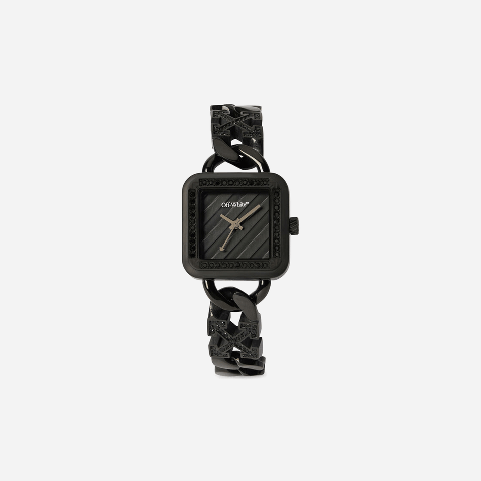 Off-White Street Bling Watch Black WMNS