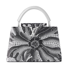 Louis Vuitton x Yayoi Kusama Capucines Mm Black/White
