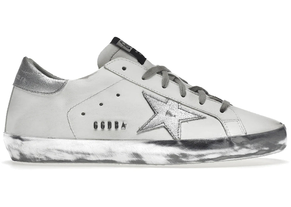 Golden Goose Wmns Superstar 'White Silver'