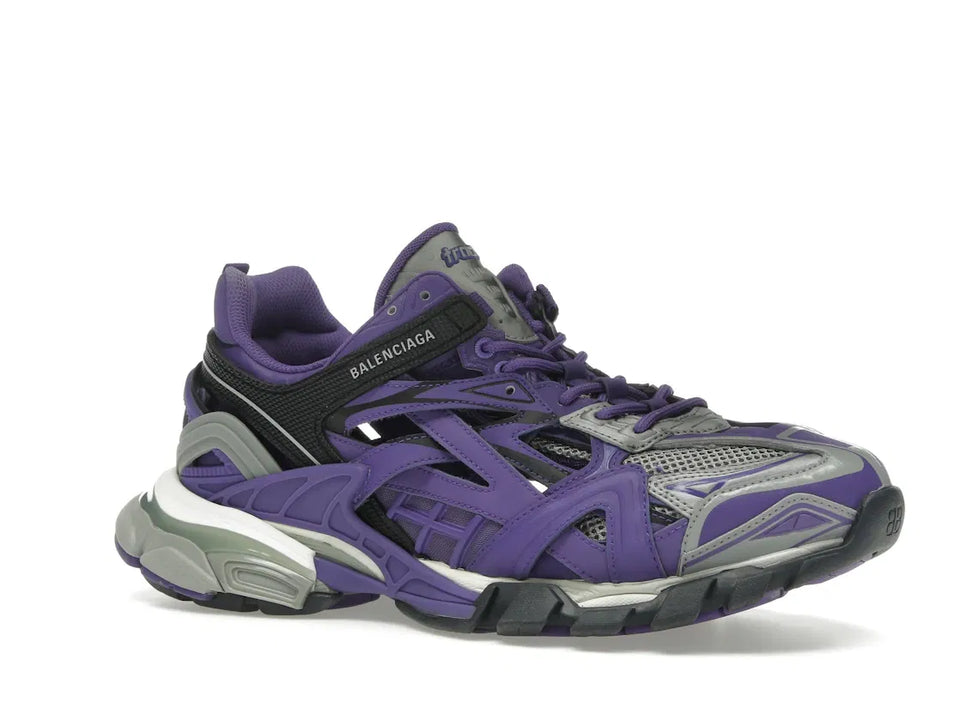 Balenciaga Track.2 Bicolour Violet