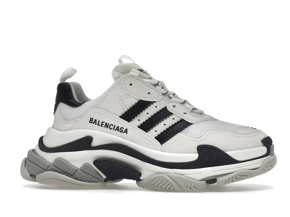 Balenciaga x adidas Triple S White Black (Women's)