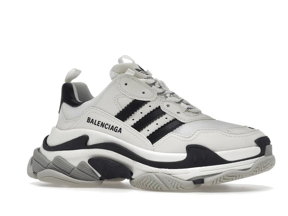 Balenciaga x adidas Triple S White Black (Women's)