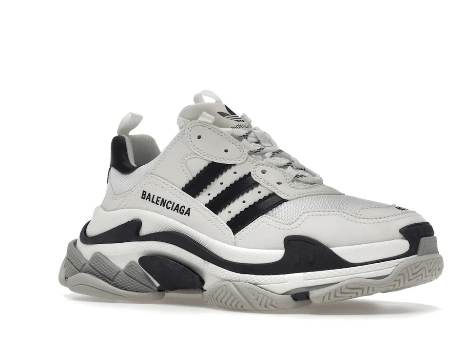 Balenciaga x adidas Triple S White Black (Women's)