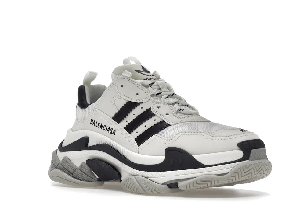 Balenciaga x adidas Triple S White Black (Women's)