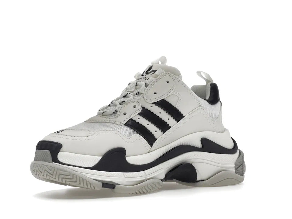 Balenciaga x adidas Triple S White Black (Women's)