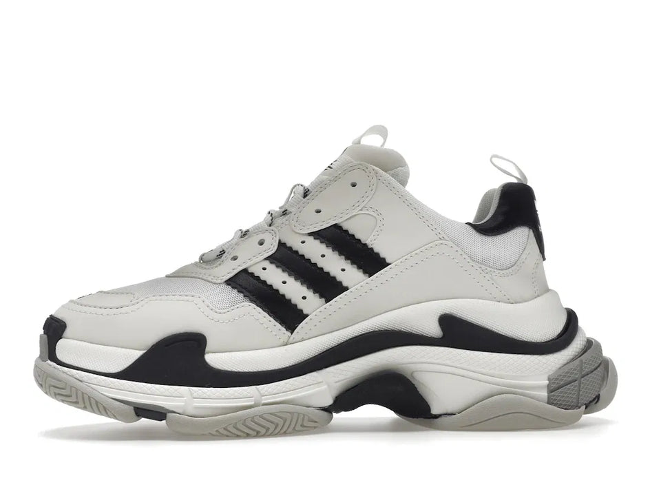Balenciaga x adidas Triple S White Black (Women's)