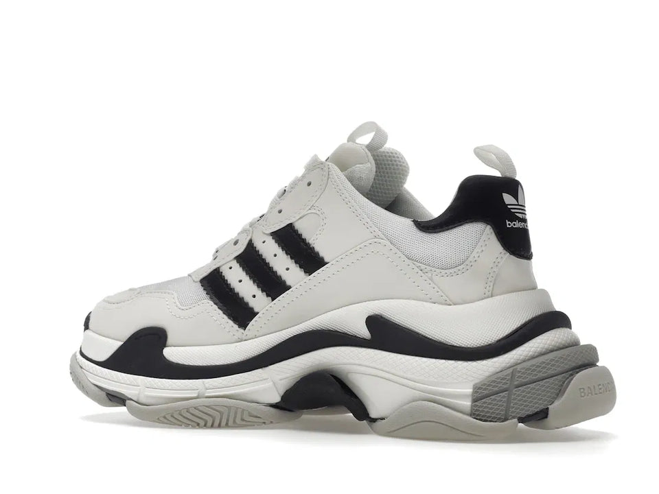 Balenciaga x adidas Triple S White Black (Women's)