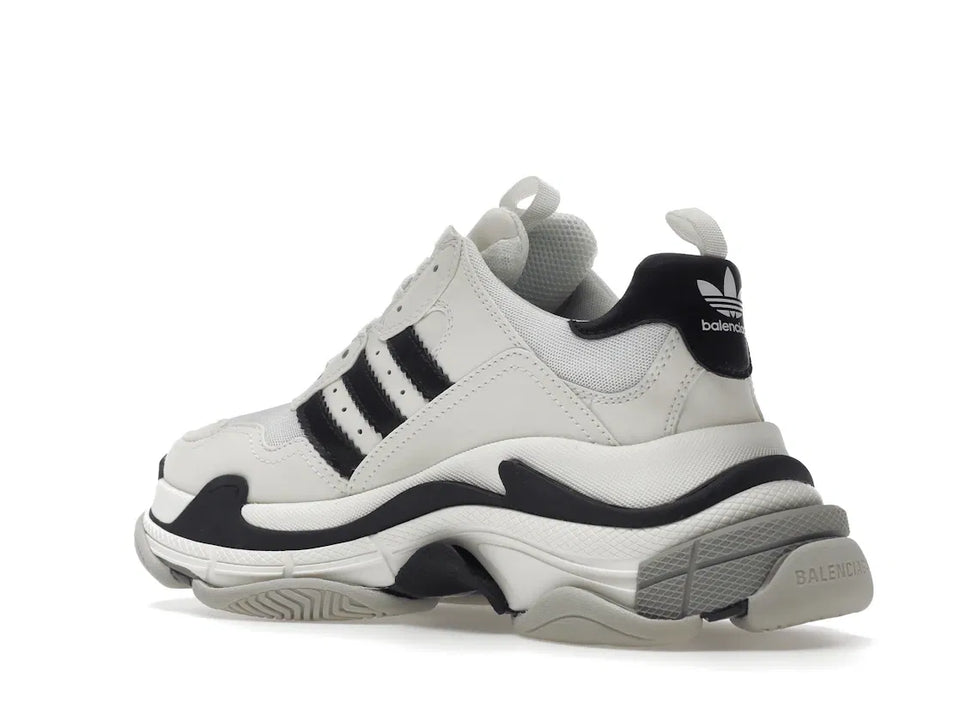 Balenciaga x adidas Triple S White Black (Women's)
