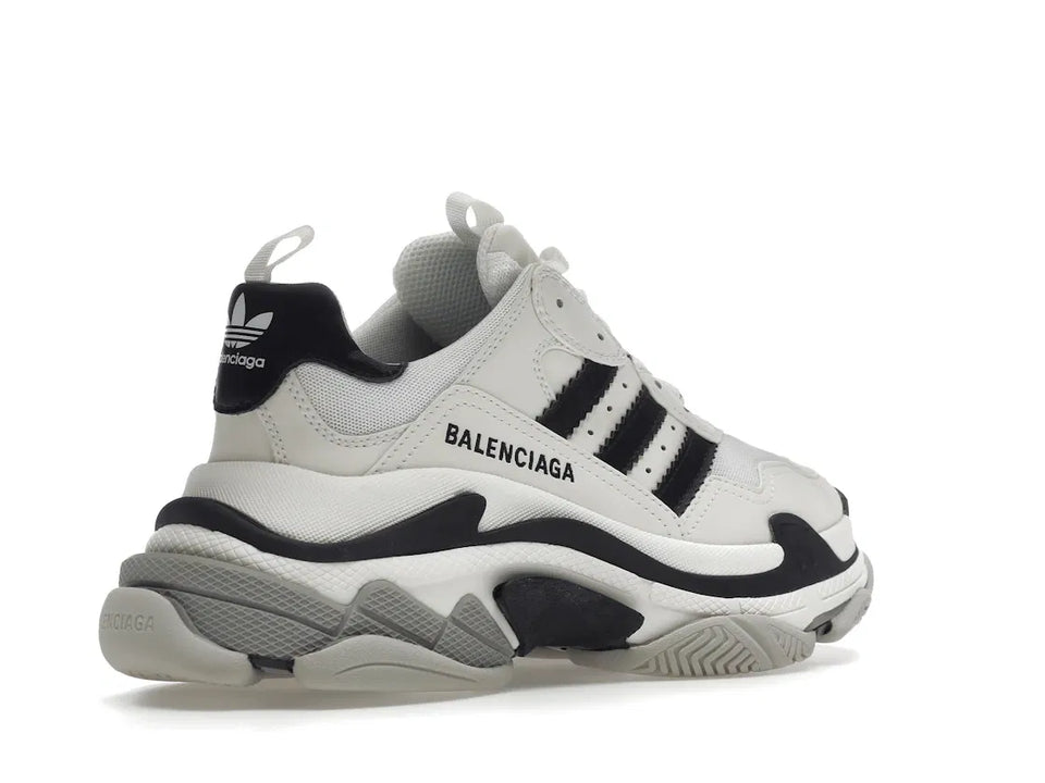 Balenciaga x adidas Triple S White Black (Women's)