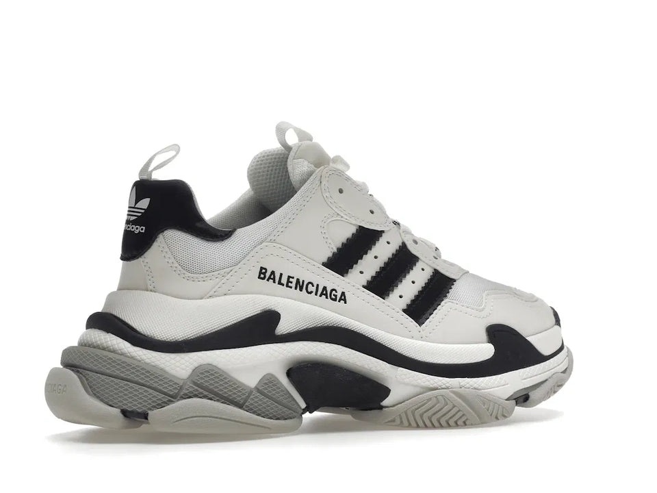 Balenciaga x adidas Triple S White Black (Women's)