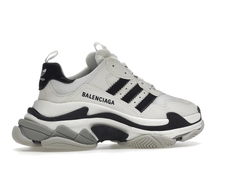 Balenciaga x adidas Triple S White Black (Women's)