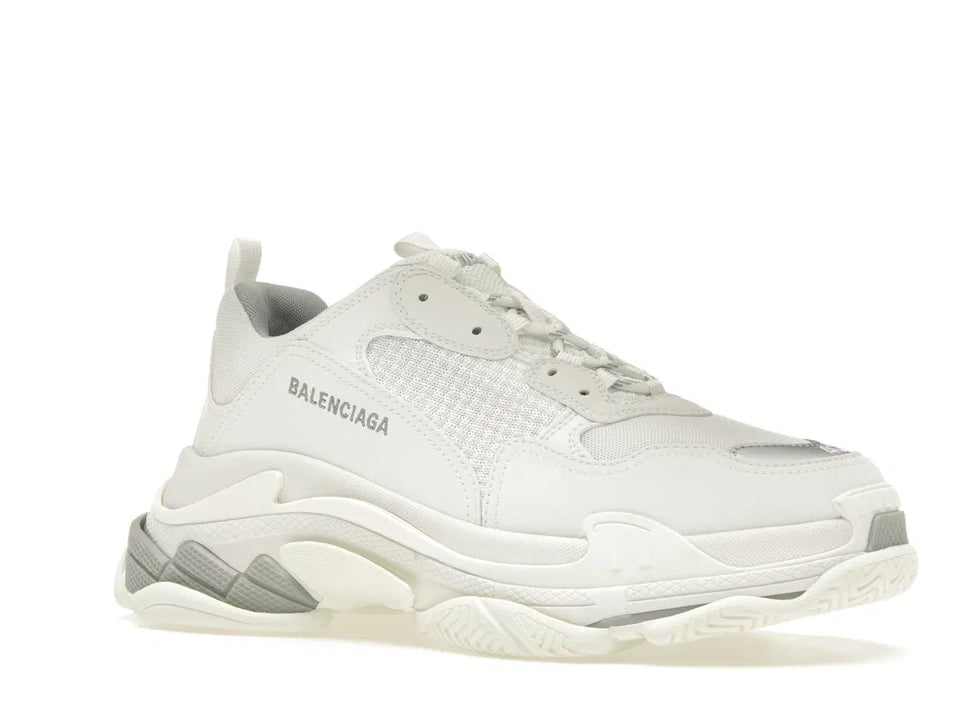 Balenciaga Triple S White Silver