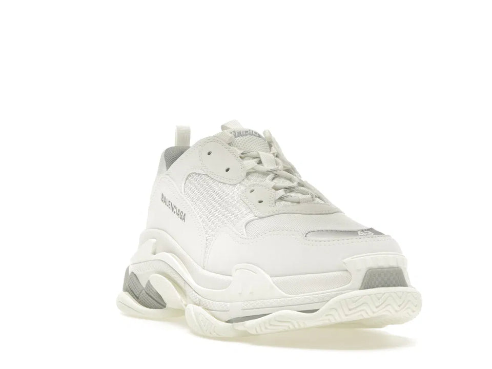 Balenciaga Triple S White Silver
