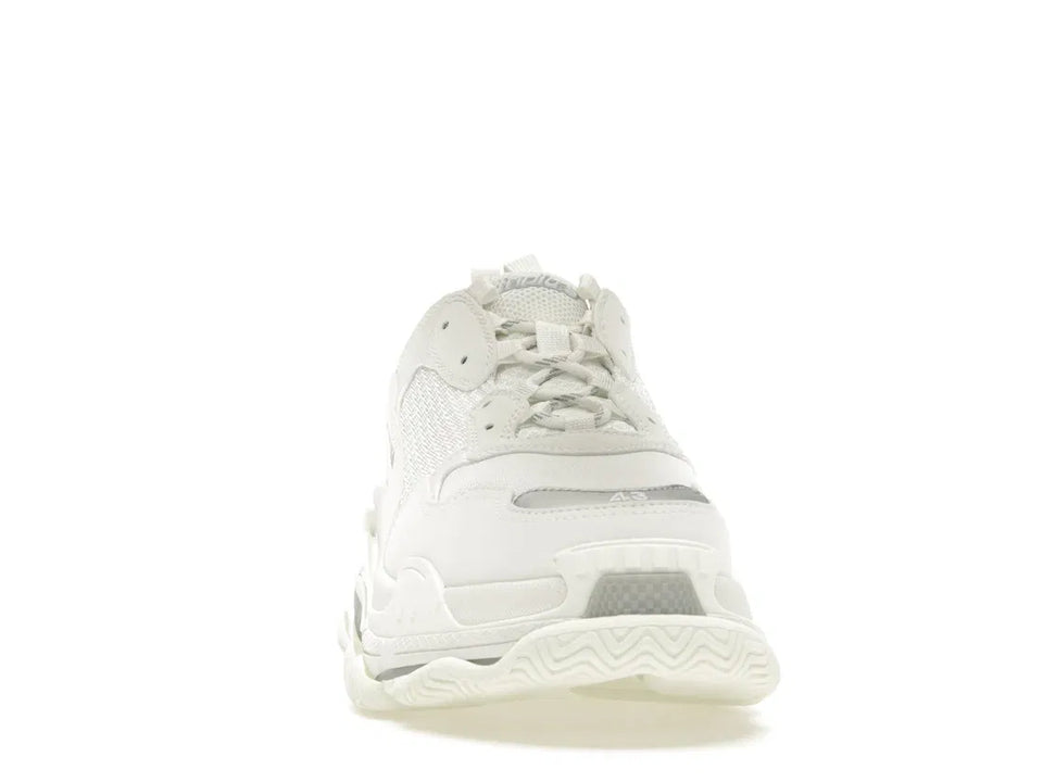 Balenciaga Triple S White Silver