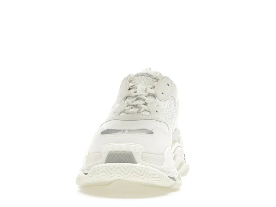 Balenciaga Triple S White Silver
