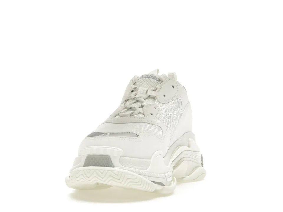 Balenciaga Triple S White Silver