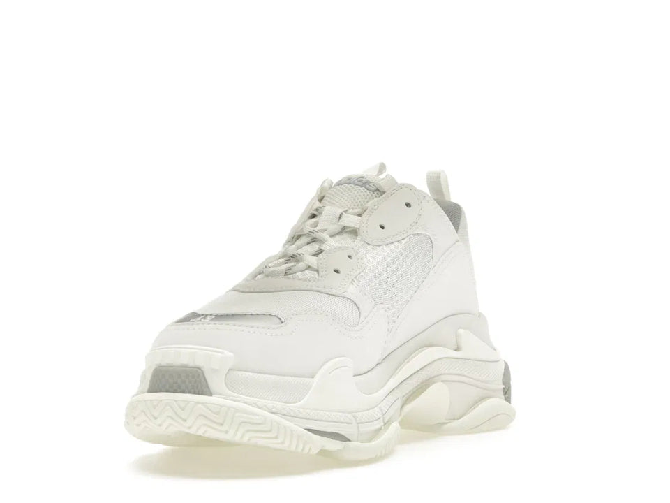 Balenciaga Triple S White Silver