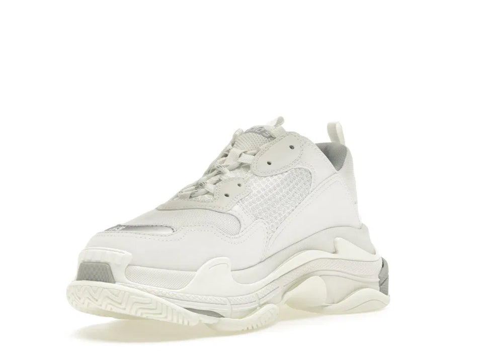 Balenciaga Triple S White Silver