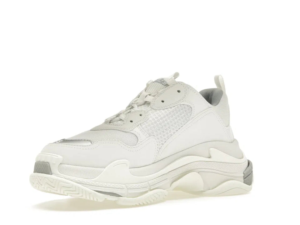 Balenciaga Triple S White Silver