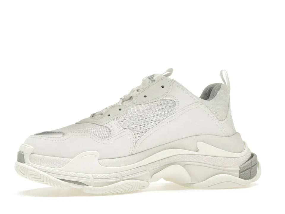 Balenciaga Triple S White Silver