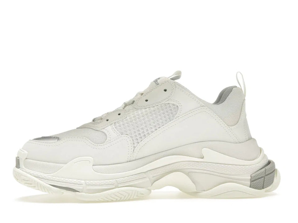 Balenciaga Triple S White Silver