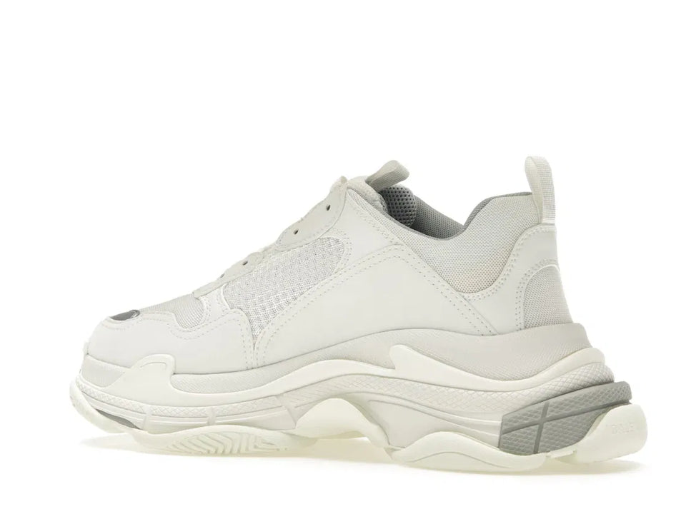 Balenciaga Triple S White Silver
