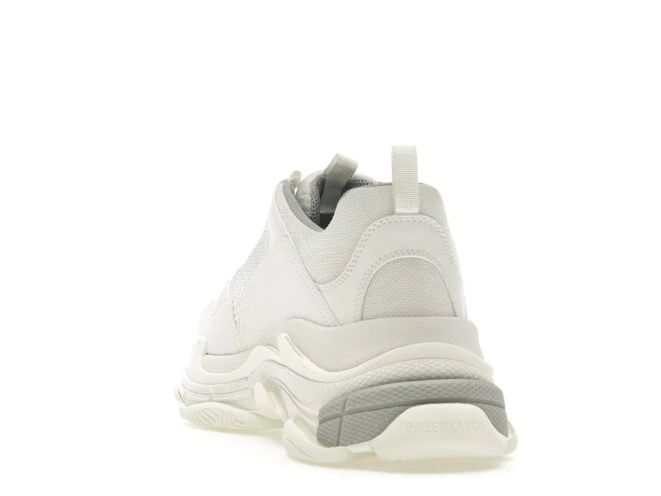 Balenciaga Triple S White Silver
