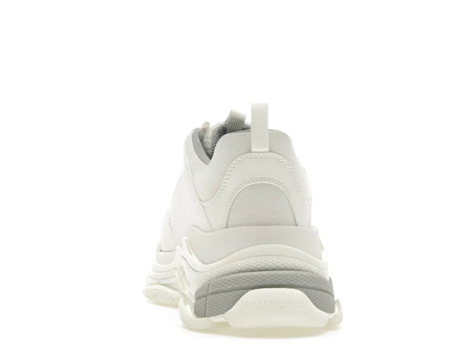 Balenciaga Triple S White Silver