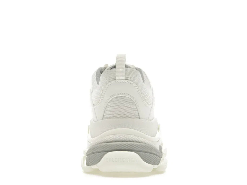Balenciaga Triple S White Silver