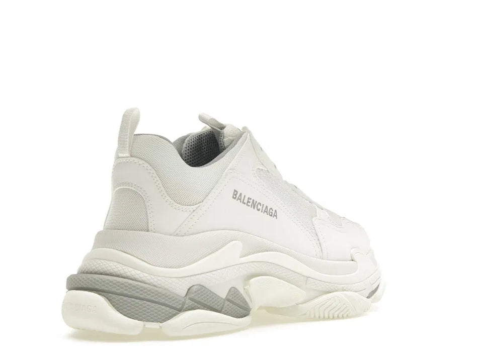Balenciaga Triple S White Silver